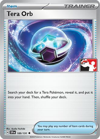 Surging Sparks Tera Orb [Prize-Pack] Pokémon card